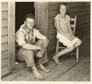 Floyd ja Lucille Burroughs, Halen piirikunta, Alabama.