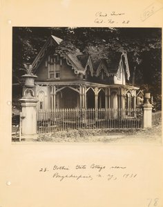[Goottilainen mökki lähellä Poughkeepsiea, New York] tekijältä Walker Evans