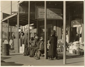 Kävelykadun kohtaus, Selma, Alabama