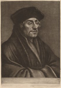 Erasmus tekijältä Wallerant Vaillant after Hans Holbein the Younger