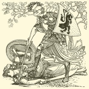 Spenserin Faerie Queenesta (kaiverrus)