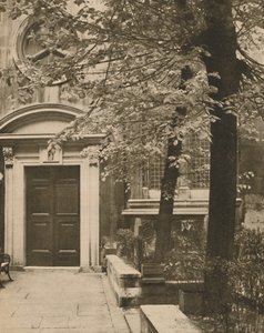 St. Mary Aldermanburyn kirkon eteläovi, 1935.