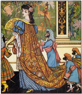"Beauty and the Beat": Crane (1845-1915). tekijältä Walter Crane