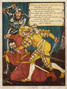 Siniparta (väri lito) tekijältä Walter Crane