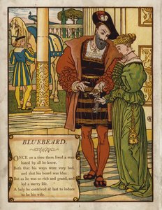 Siniparta (väri lito) tekijältä Walter Crane