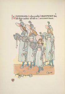 Morsiusneidot unohda minua, ei sinisissä ladysmocksissa tekijältä Walter Crane