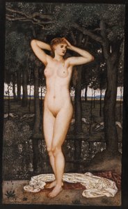 Diana kylpylässä, 1872 tekijältä Walter Crane
