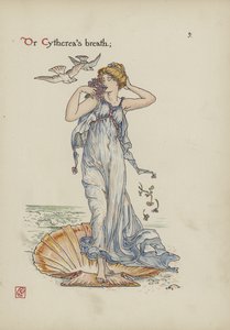 Kukkia Shakespearen puutarhasta tekijältä Walter Crane