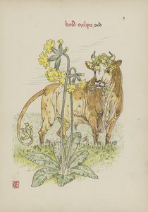 Kukkia Shakespearen puutarhasta tekijältä Walter Crane