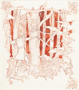 Prinssi hurmaava metsässä tekijältä Walter Crane