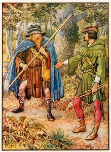 Robin Hood ja kerjäläisvakooja tekijältä Walter Crane
