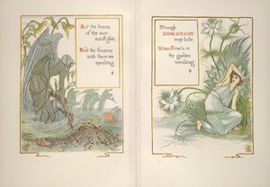 Auringonlasku ja rakkaus sumussa tekijältä Walter Crane