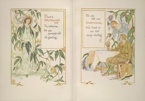 Matkailijan ilo ja sops viinissä tekijältä Walter Crane