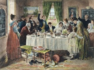 Health to the Bride, julkaistu 1933 (akvatinta)