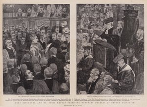 Lord Kitchener ja herra Cecil Rhodes saavat kunniatutkinnot Oxfordin yliopistossa
