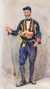 Marinarezzan jäsen (värilitografia) tekijältä Walter Frederick Roofe Tyndale