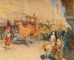 Arabilainen hääkulkue, 1905, 1912 tekijältä Walter Frederick Roofe Tyndale