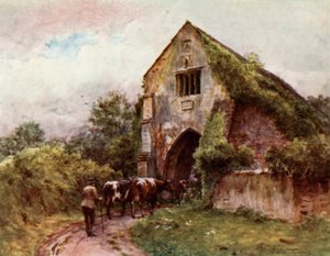 Sisäänkäyntiportti, Cleeve Abbey tekijältä Walter Frederick Roofe Tyndale