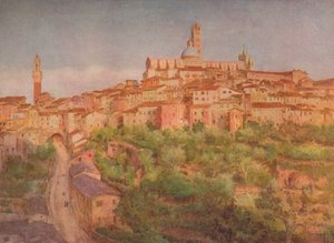 Siena: Kaupunki kukkulalla, 1900 1913 tekijältä Walter Frederick Roofe Tyndale