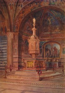 S. Giovannin kastekappeli, n. 1900 1913 tekijältä Walter Frederick Roofe Tyndale