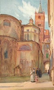 Albengan romaaninen kirkko, c1910, 1912 tekijältä Walter Frederick Roofe Tyndale