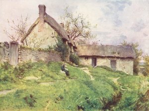 Wessex: Sutton Poyntzissa, lähellä Weymouthia (värilitro). tekijältä Walter Frederick Roofe Tyndale