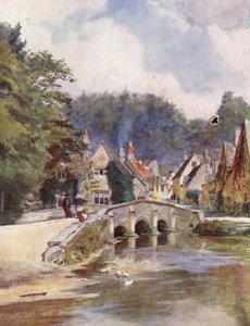 Wessex: Castle Combe, North Wilts (värilitro). tekijältä Walter Frederick Roofe Tyndale