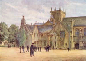 Wessex: Sherborne College (värilitro): Wessex: Sherborne College (värilitro) tekijältä Walter Frederick Roofe Tyndale