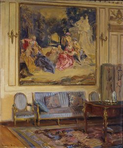 Buduaari, Chateau de Chaalis, 1914.