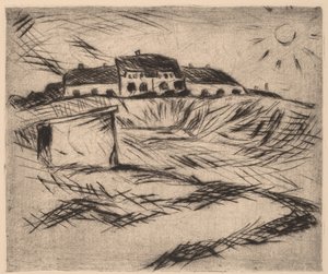 Kasarmi Kasarmi, 1916. tekijältä Walter Gramatte