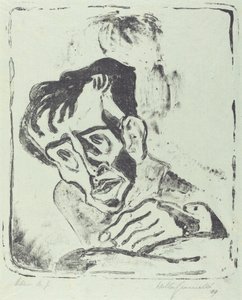muotokuva dr Hienoa, 1919. tekijältä Walter Gramatte