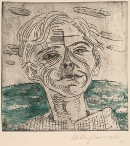 Mies merellä, Omakuva Mies merellä, Omakuva, 1923.