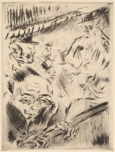 Robert teatterissa, 1918. tekijältä Walter Gramatte