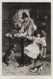 Aamiainen ohi, Grace on sanottu (kaiverrus)
