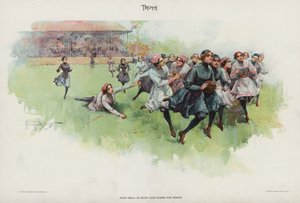 Jalkapallo on niin hyvä muoto, tiedäthän (värilitho)