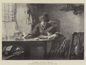 Kultakala (litho) tekijältä Walter Granville-Smith