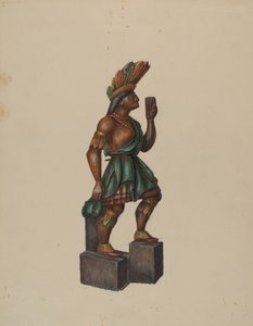Sikarikauppa Intialainen, c. 1936. tekijältä Walter Hochstrasser