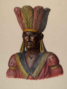 Sikarikauppa Intialainen, c. 1937. tekijältä Walter Hochstrasser