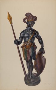 Sikarikauppa Intialainen, c. 1937. tekijältä Walter Hochstrasser