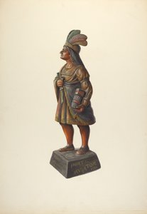 Sikarikauppa Intialainen, c. 1937. tekijältä Walter Hochstrasser
