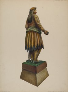 Sikarikauppa Intialainen, c. 1937. tekijältä Walter Hochstrasser