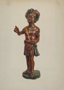 Sikarikauppa Intialainen, c. 1940. tekijältä Walter Hochstrasser
