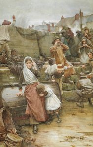 Katastrofikohtaus Cornish Fishing Villagessa, 1889