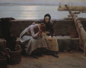 "Ei koskaan kulunut aamusta iltaan, mutta joku sydän särkyi" tekijältä Walter Langley
