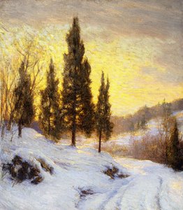 Talvi auringonlasku