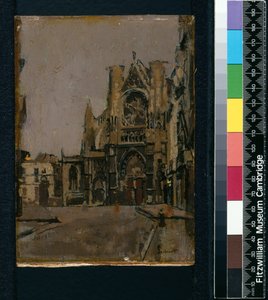 Pyhän Jacquesin kirkko, Dieppe, 1899-1900 tekijältä Walter Richard Sickert
