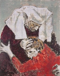 Julia ja hänen sairaanhoitajansa, 1935/6 tekijältä Walter Richard Sickert