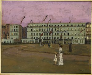 L"Hotel Royal, Dieppe, n. 1894 tekijältä Walter Richard Sickert