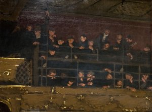 Noctes Ambrosionae, Vanhan Mogulin galleria, 1906-07. tekijältä Walter Richard Sickert