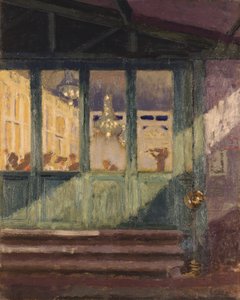 O Rakkauden yö (öljy kankaalle) tekijältä Walter Richard Sickert